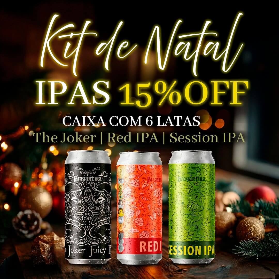 Kit IPAs da Braga (6 latas)