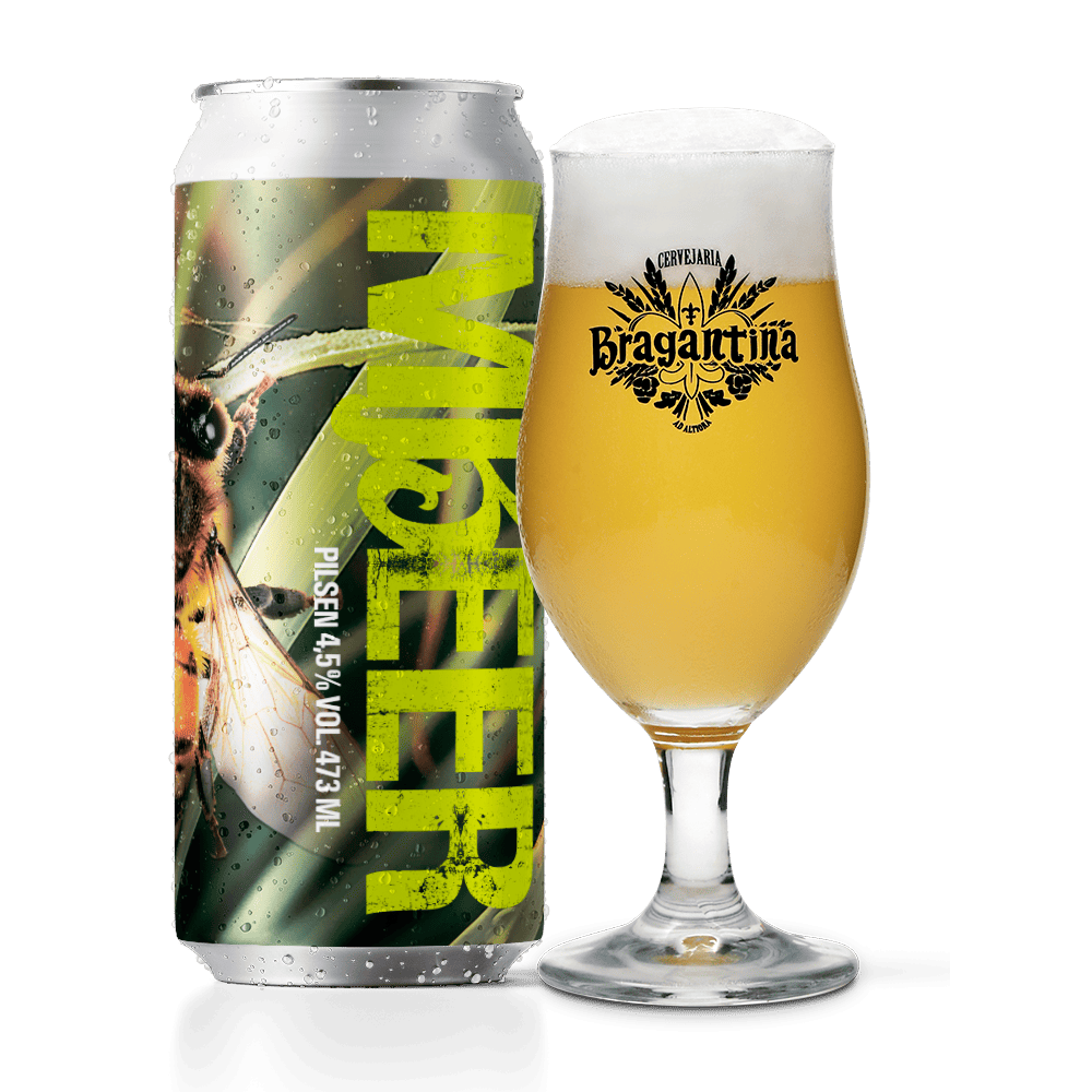 MBEER #14- Pilsen com Capim Santo e mel de abelha Apis